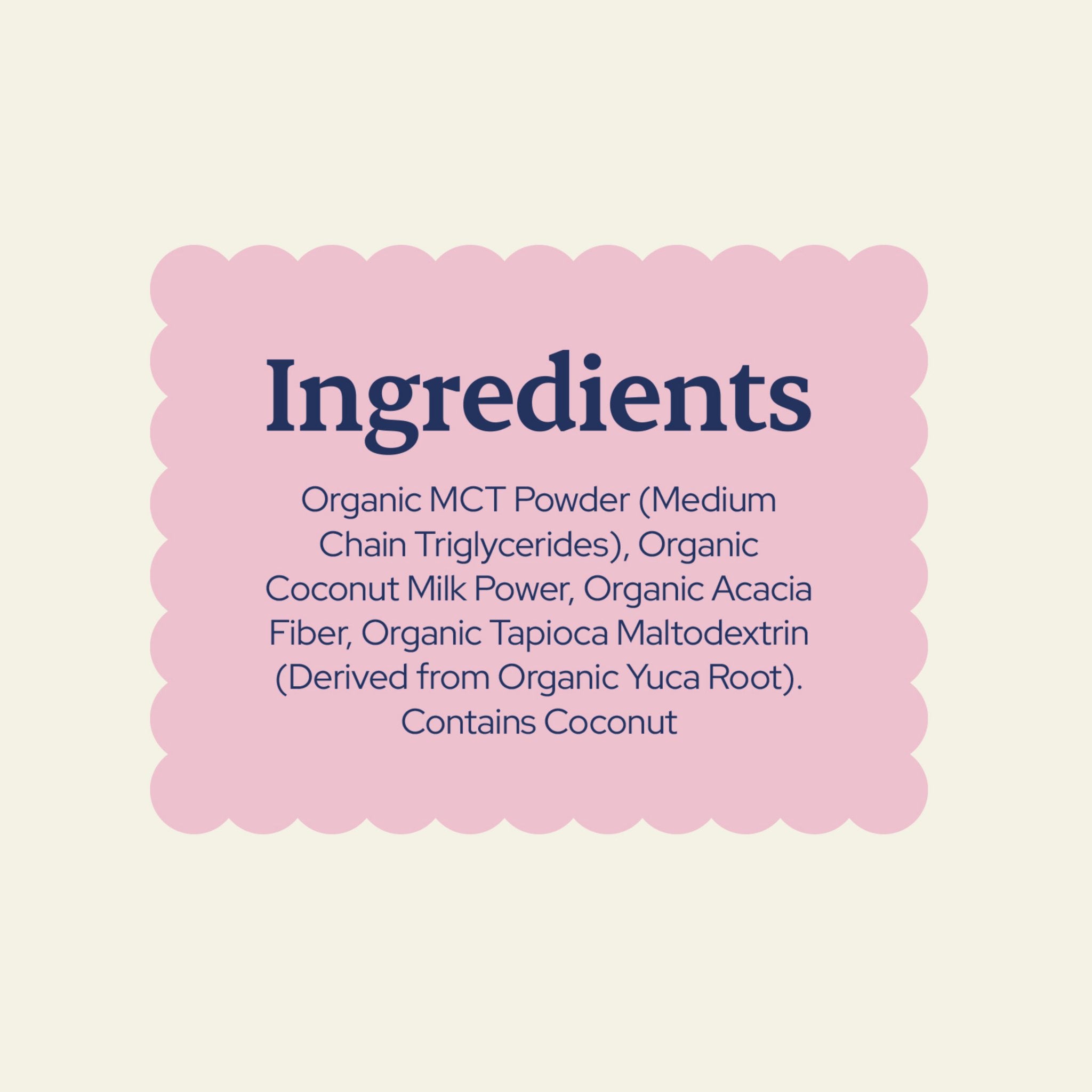 Coconut Creamer - 30 Servings - Sip Herbals