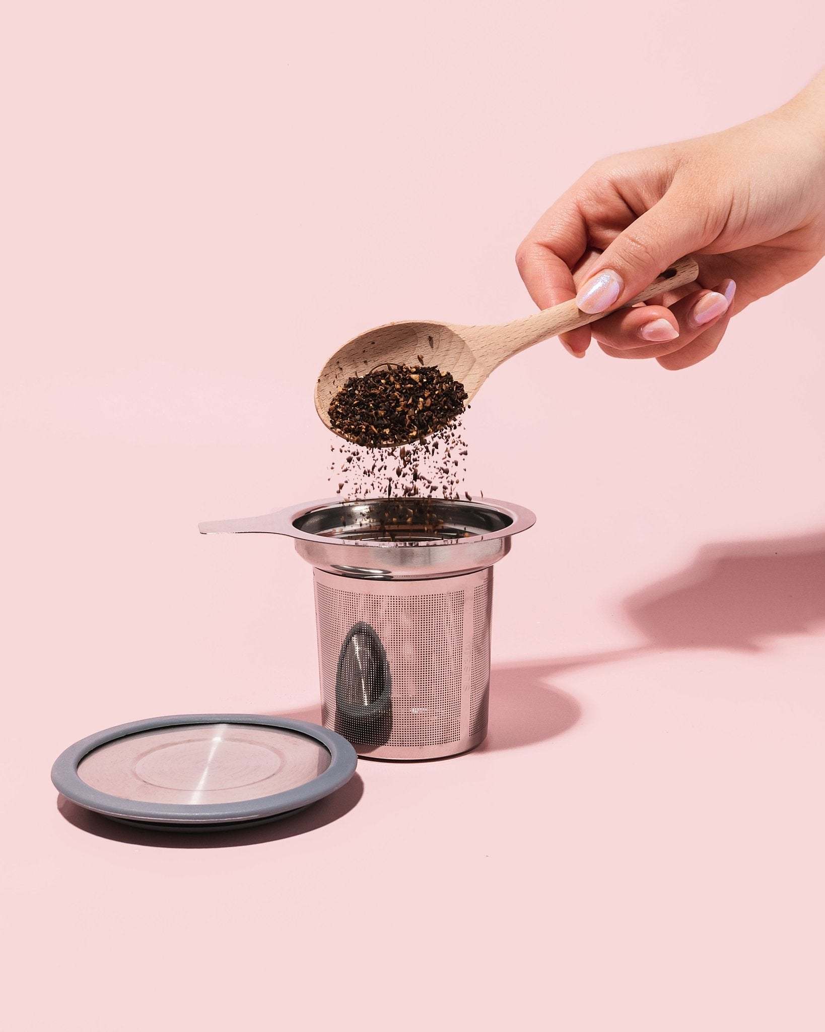 Micro-perforated Fine Mesh Infuser (Cap not included) - Sip Herbals