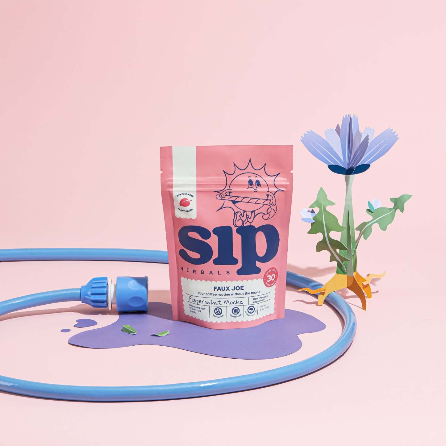 "Peppermint Mocha" Faux Joe Coffee Alternative - Sip Herbals