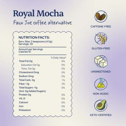 "Royal Mocha" Faux Joe Coffee Alternative - Sip Herbals
