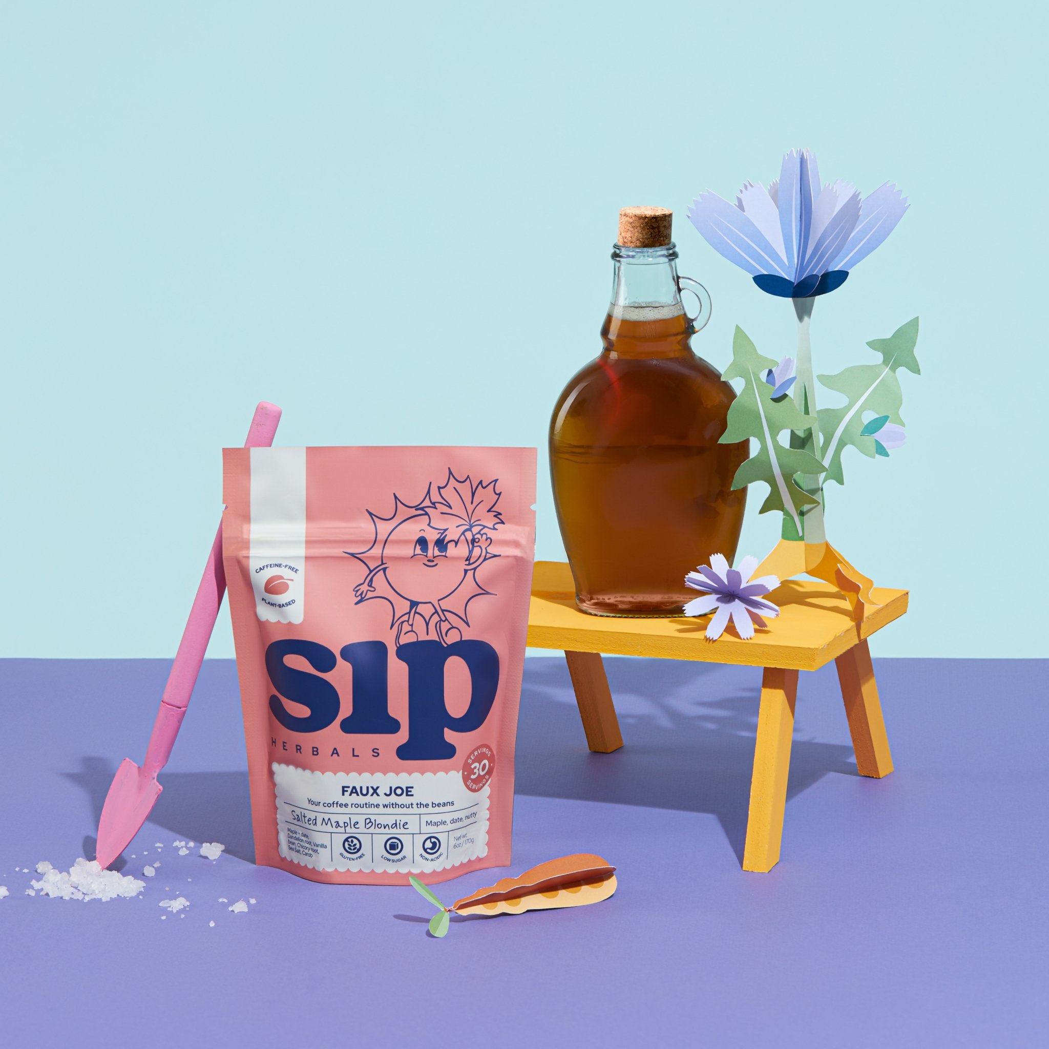 "Salted Maple Blondie" Faux Joe Coffee Alternative - Sip Herbals