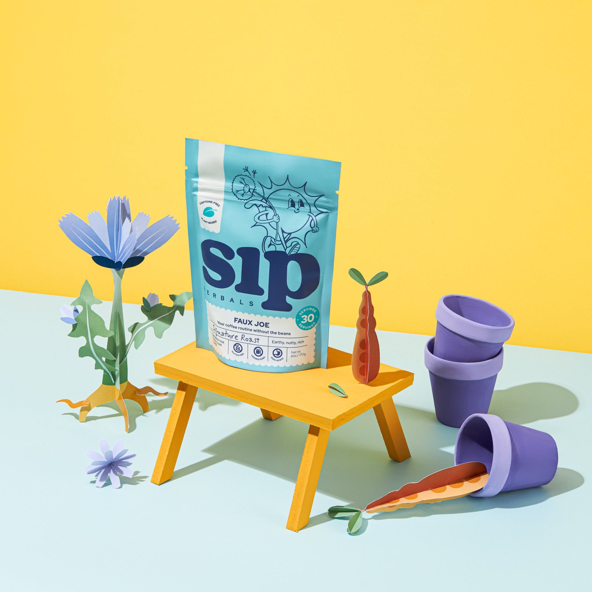 Signature Roast Faux Joe Coffee Alternative - Sip Herbals