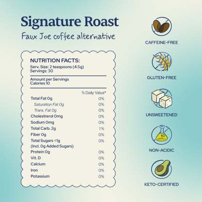 Signature Roast Faux Joe Coffee Alternative - Sip Herbals