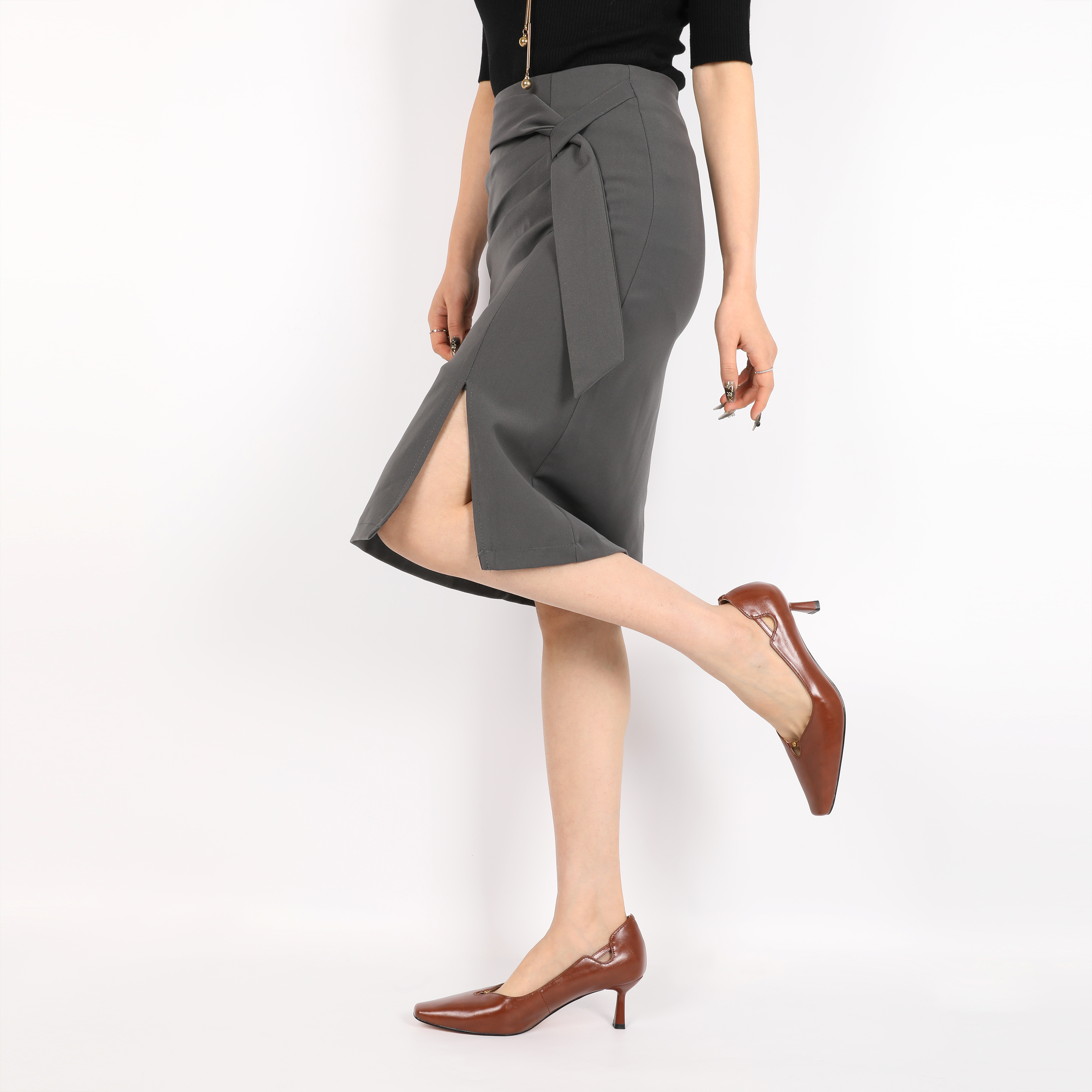 SAMMITOP 2.5 Inch Comfortable Elegant Office Work Dress Pumps