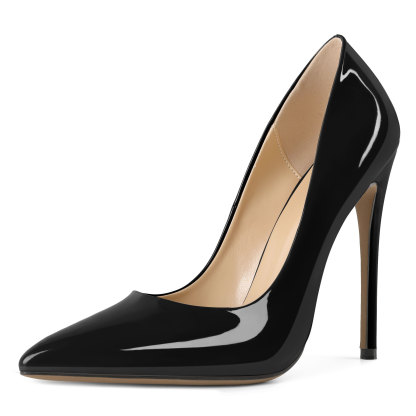 SAMMITOP Classic Pointed Toe 12cm Stiletto Pumps