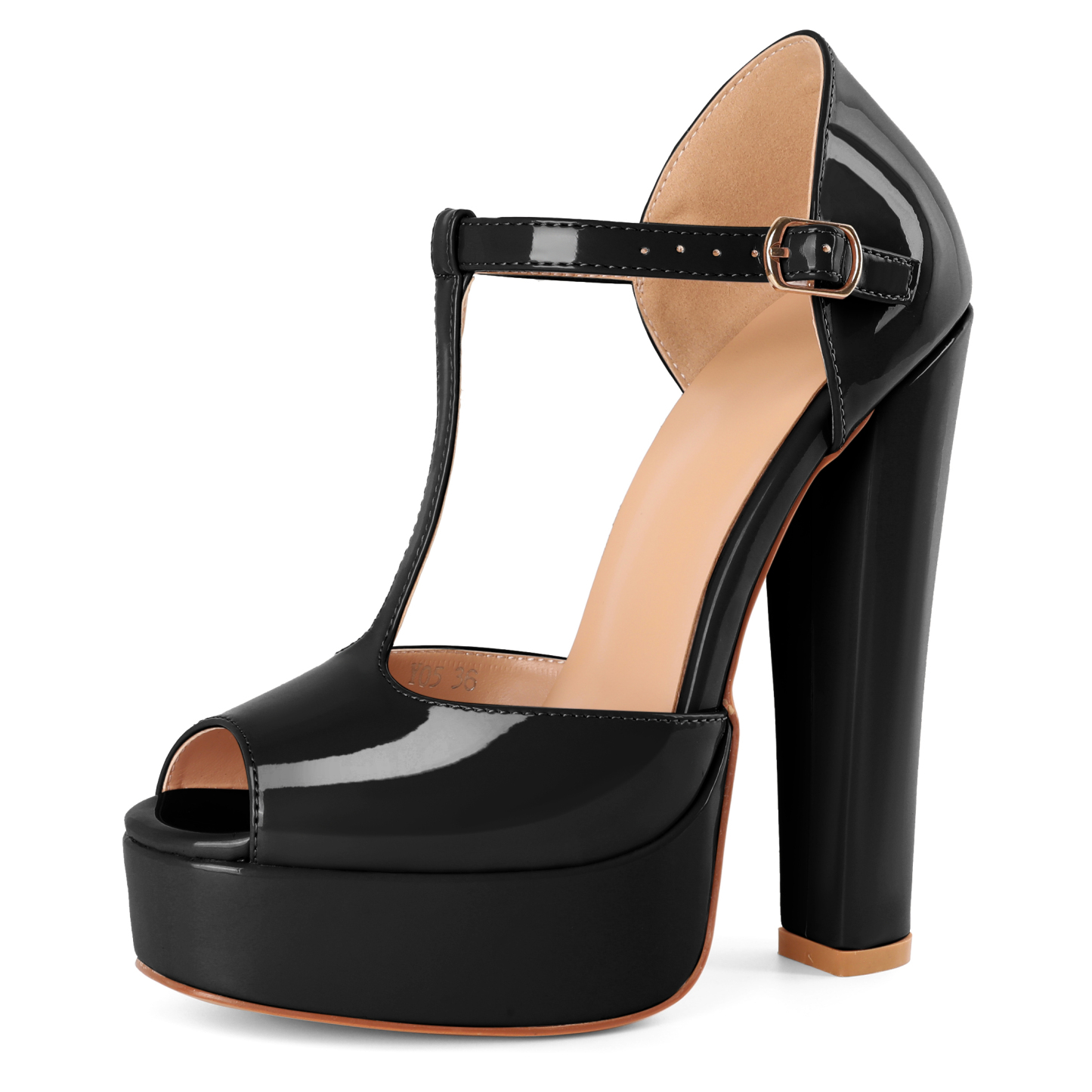 Black 6-inch stiletto heels with pointed toe, ultra-high heel shoes for women