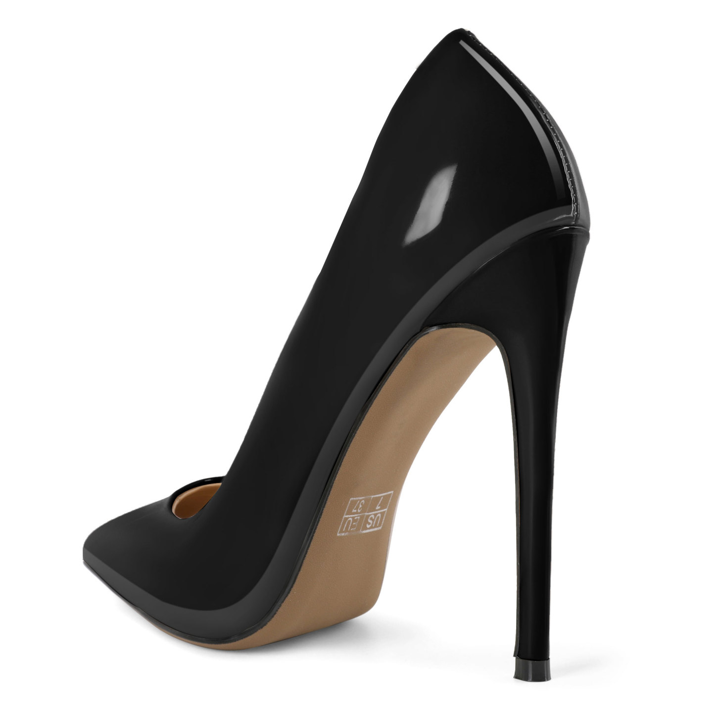 SAMMITOP Classic Pointed Toe 12cm Stiletto Pumps