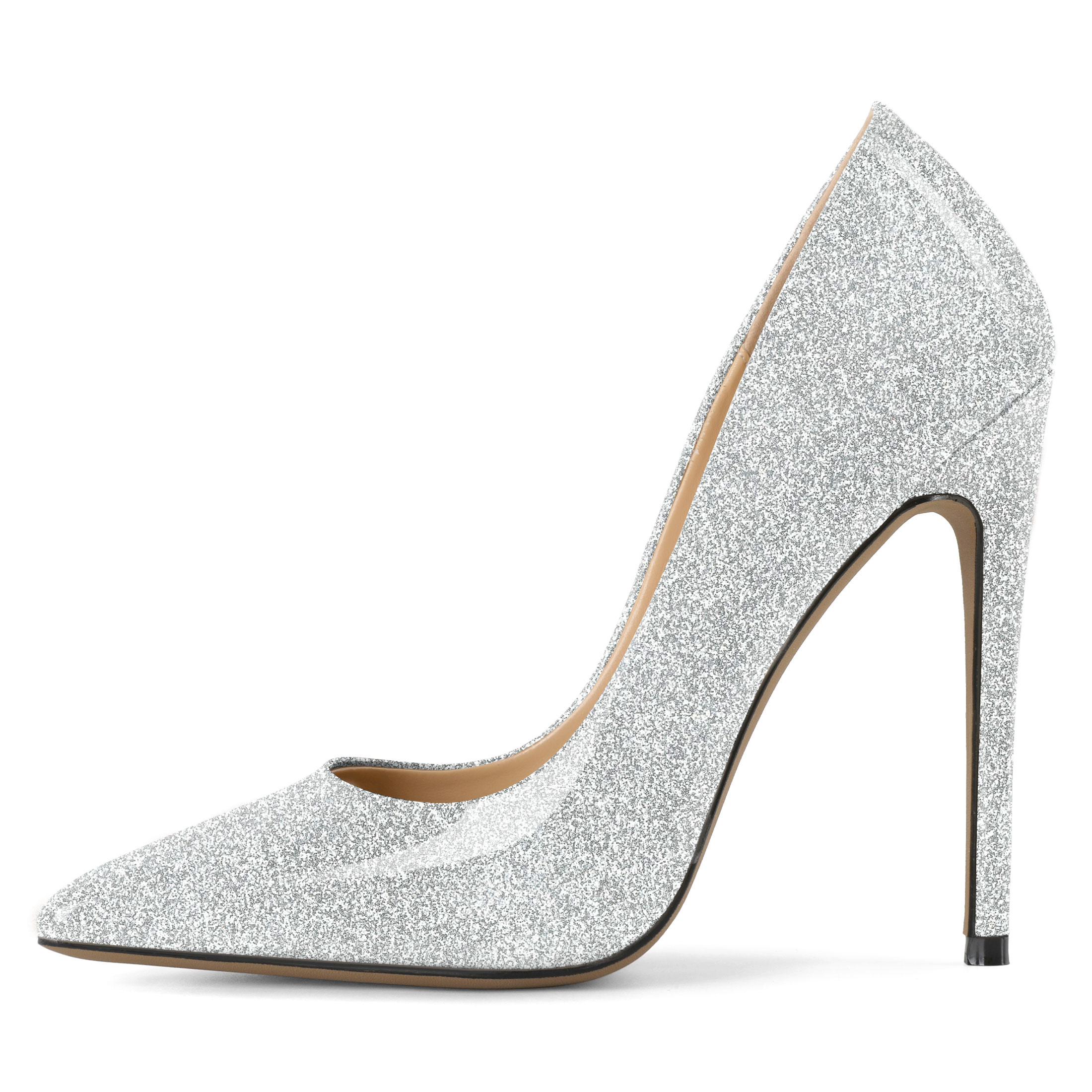 SAMMITOP Classic Pointed Toe 12cm Stiletto Pumps