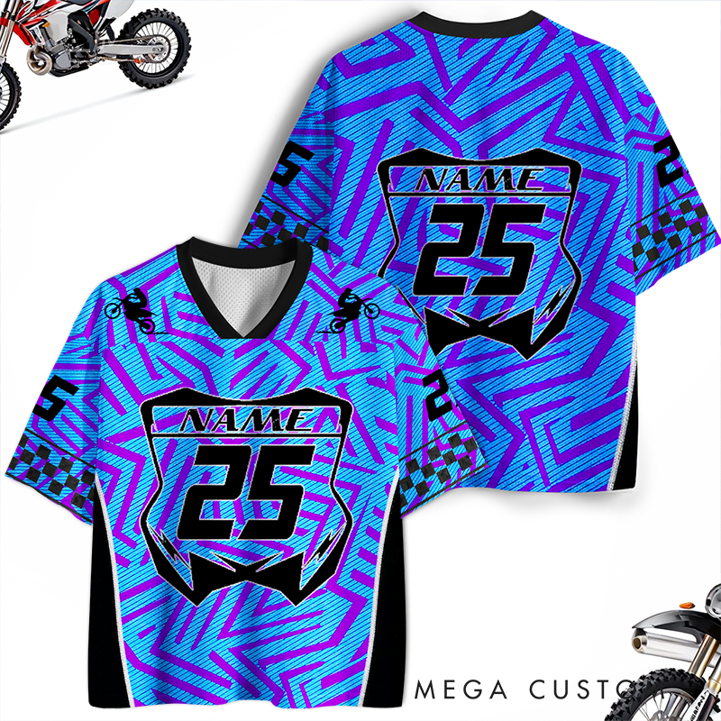 Personalized Motocycle Jersey Mesh Concert Outfit Concert Shirt