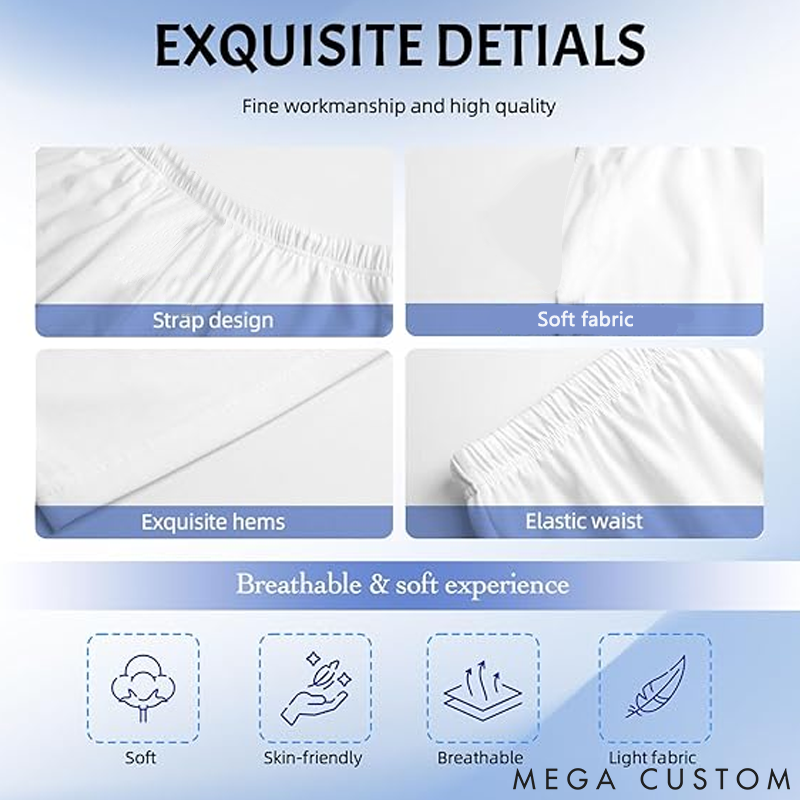 Personalized Pet Lover Personalized Soft Christmas Hat Dog Cat Portrait Pajamas