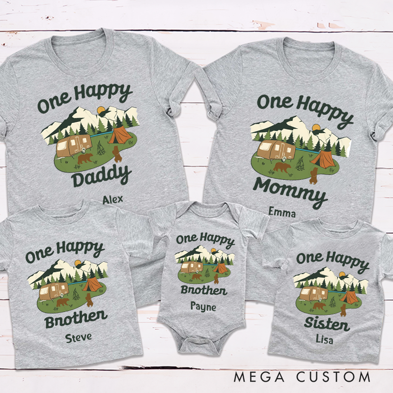 Personalized Nature Explorers Matching Outfits Make every Camping Trip Special