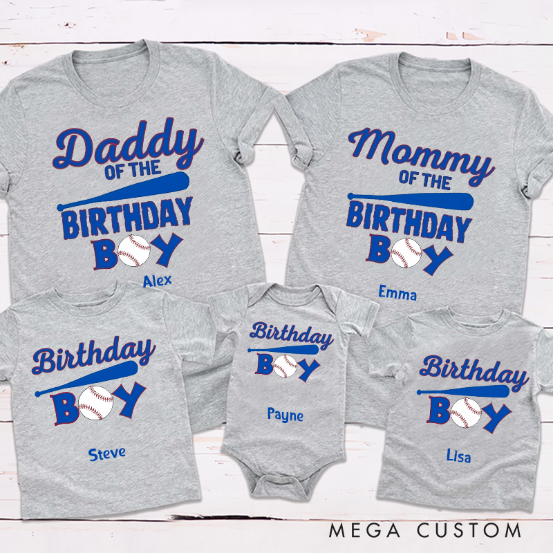 Personalized Baseball Matching Outfits for Creating Unforgettable Memories with Family
