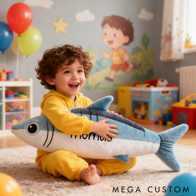 Personalized Fish Pillow Funny Fishing Pillow Name Soft and Fun Design Graphic 3D Print Perfect for Kids Fishing Enthusiasts and Unique Gifts