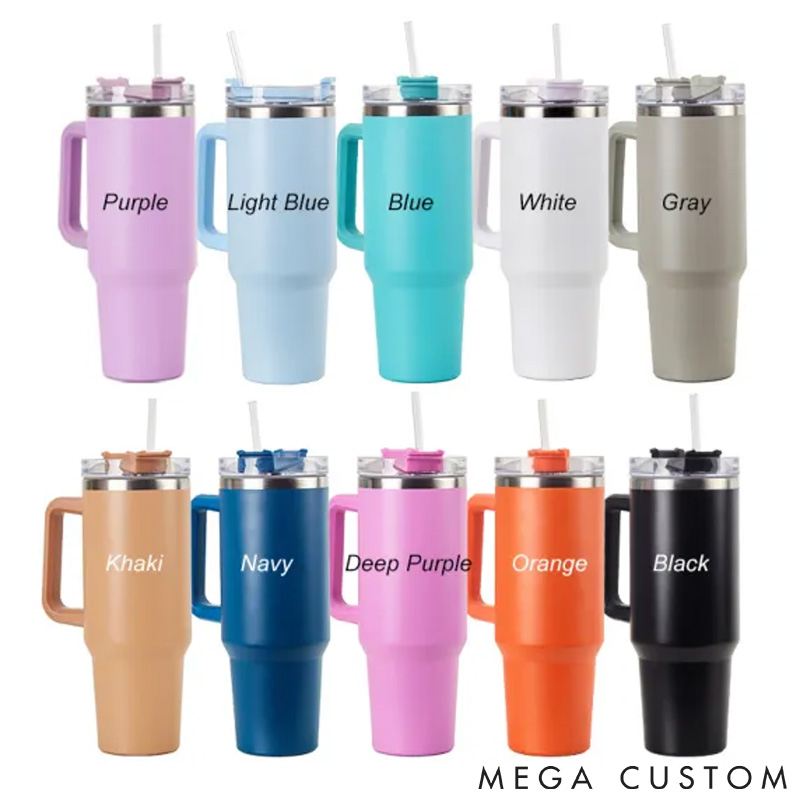 Personalized Handle Tumbler with Forest Chimpanzees Design for Gym Lover Fitness Durable Hot or Cold Drinks