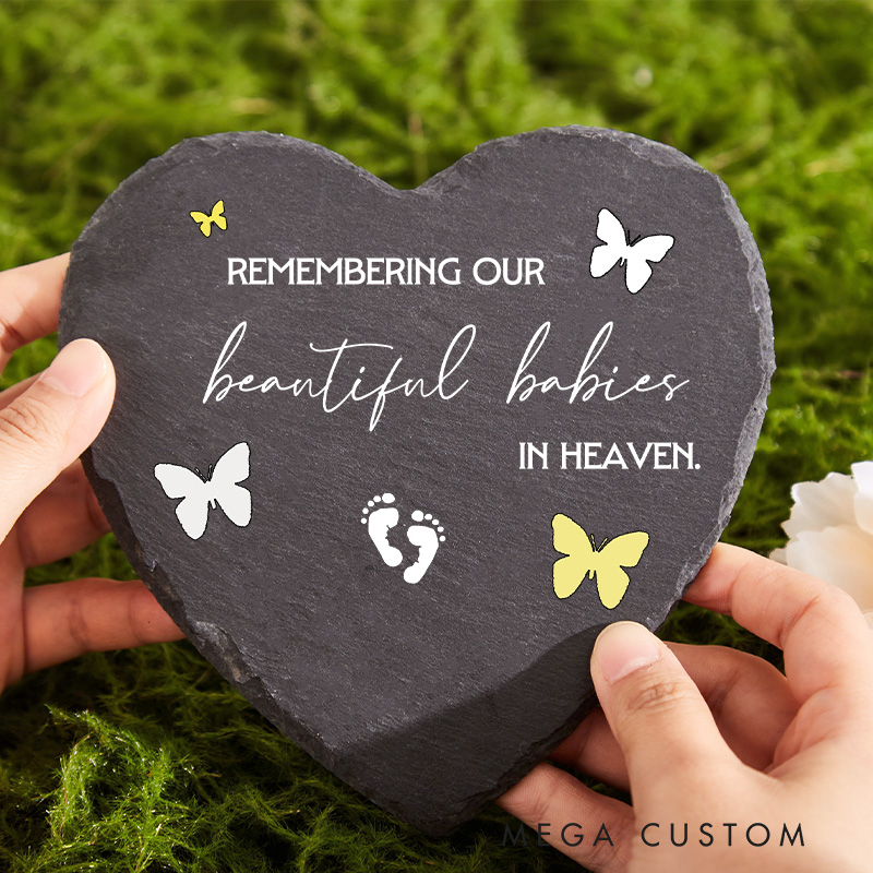 Personalized Miscarriage Memorial Stone Baby Remembrance Stone in Loving Memory Gift Infant Loss Gift Angel Baby Garden Stone Keepsake