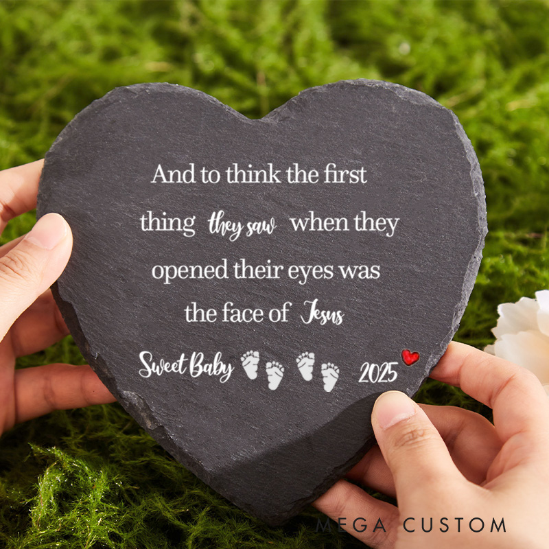 Personalized Miscarriage Memorial Garden Stone Baby Miscarriage  Garden Marker Infant Loss Gift Stillborn Keepsake Sympathy Gift