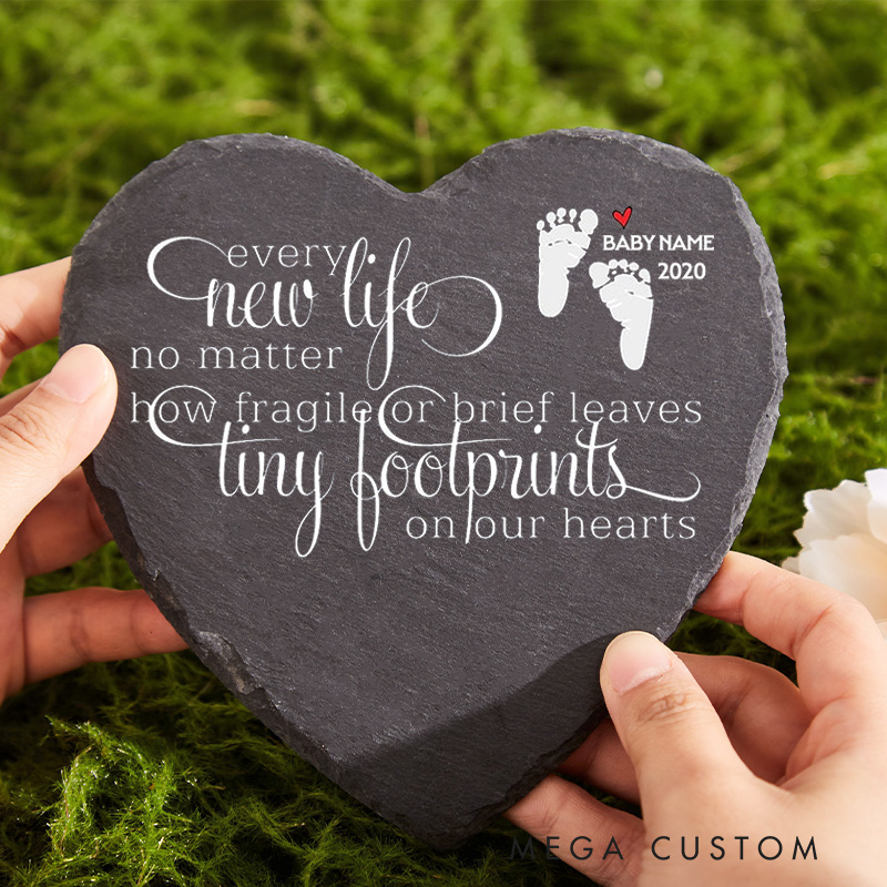 Personalized Miscarriage Memorial Stone Baby Loss Sympathy Gift Custom Name Memorial Garden Stone for Loss of Baby Infant Loss Gift Keepsake