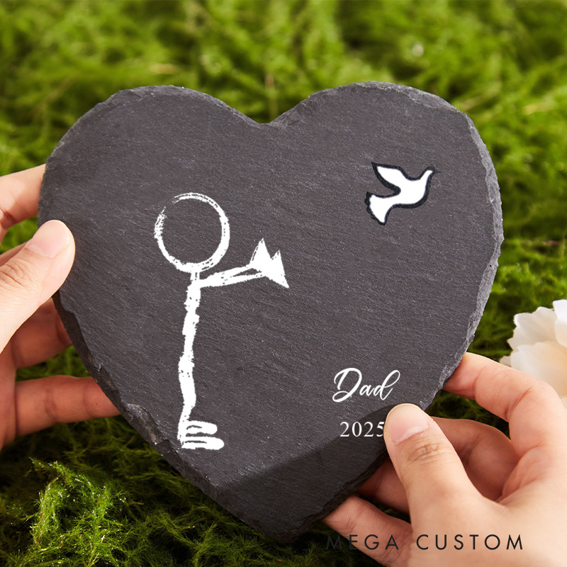 Personalized Memorial Stone for Loss of Loved One Memorial Garden Stones in Memory of Gifts Condolence Bereavement Gift for Garden Outside