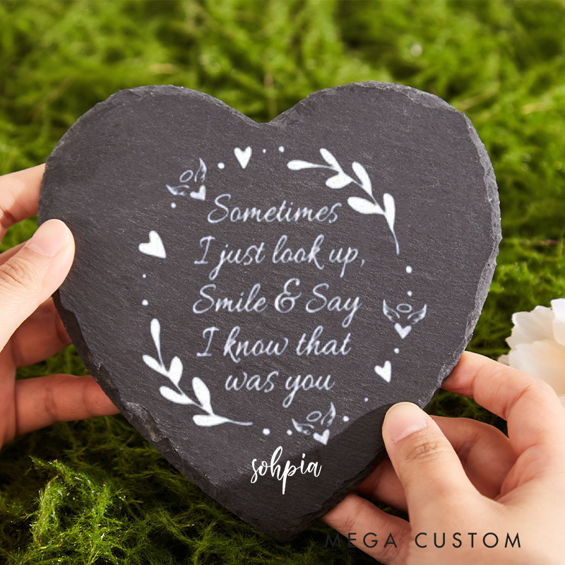 Personalized Memorial Garden Stone Memorial Headstone for Outdoors Decorative Stepping Stones for Outdoor Garden for Loss of Loved One