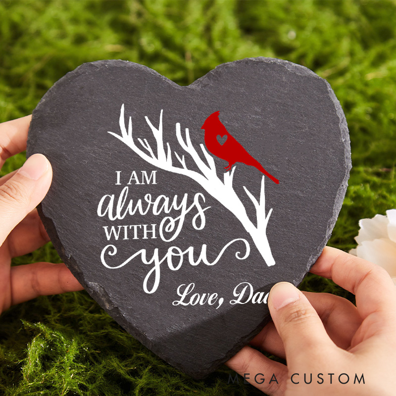 Personalized Memorial Stone With Name in Loving Memory Remembering Gifts Loss of Loved One Memorial Stone I'm Always with You Garden Stone