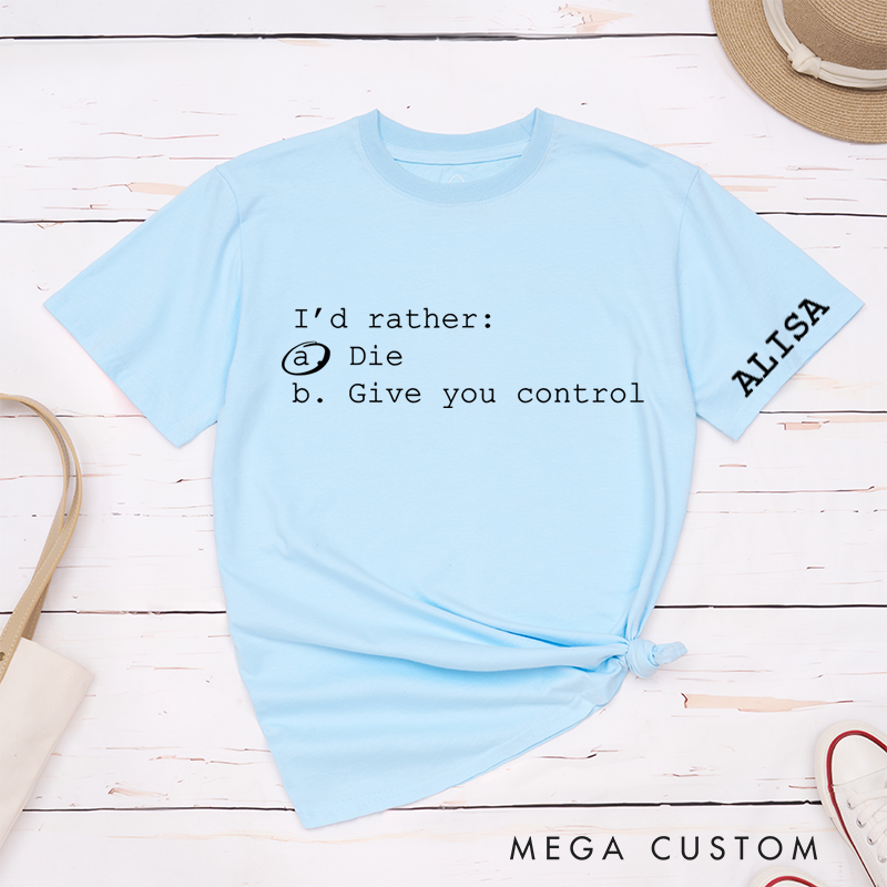 Personalized Classic T-Shirts Ironic Song Lyrics Tee and 90's Rock Shirt and Gift for Friend and Concert Tee and Vintage Tee and 90s Grunge Shirt