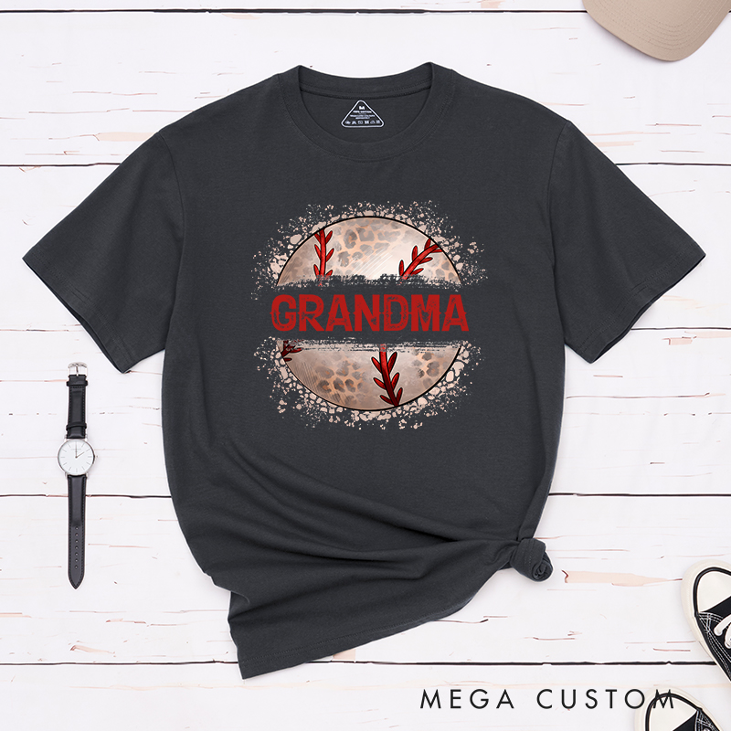 Personalized Athletic Tee with Unique Baseball and Custom Name Design  