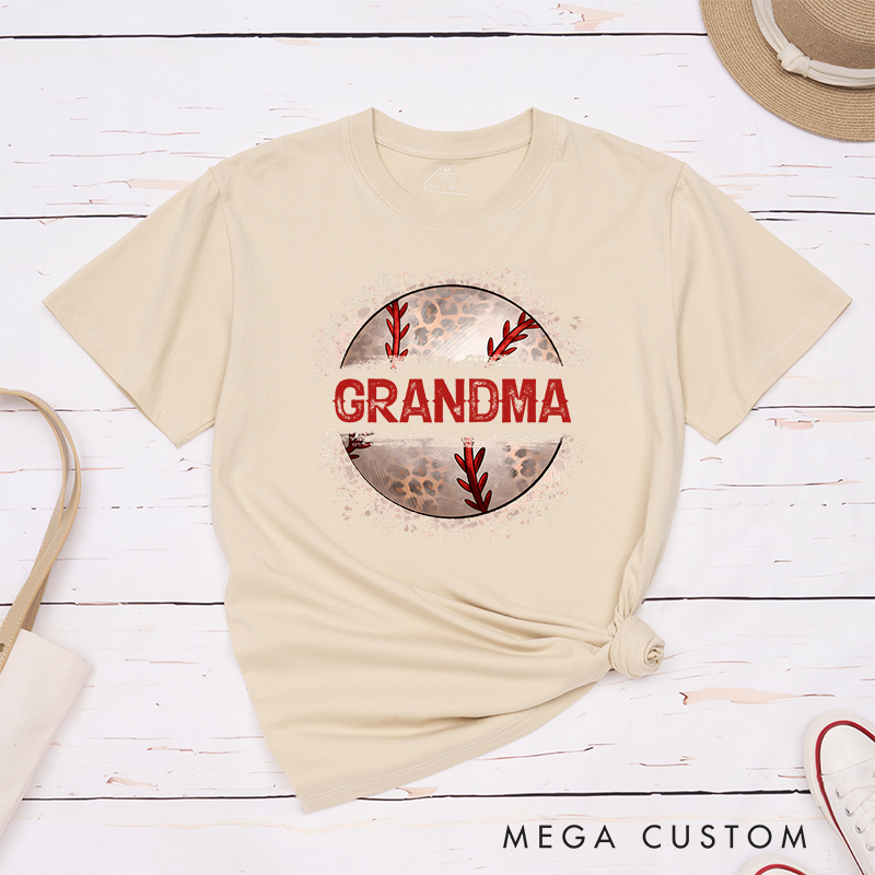 Personalized Athletic Tee with Unique Baseball and Custom Name Design  