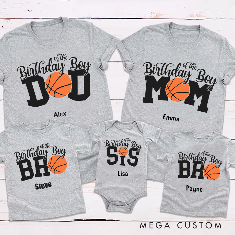 Personalized Basketball Matching Outfit Allow You to enjoy Wonderful Moments with Your Family on the Court