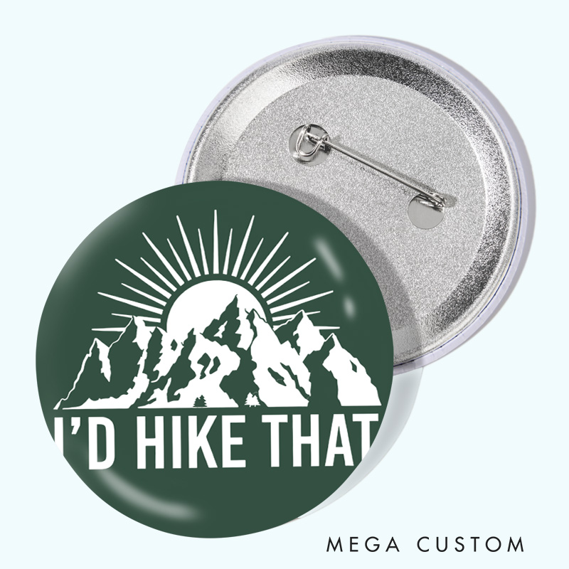 Personalized Outdoor Adventure Lovers Pin Natural Mountaineering Enthusiasts Pin Badge Gift Hiking Lovers Gift