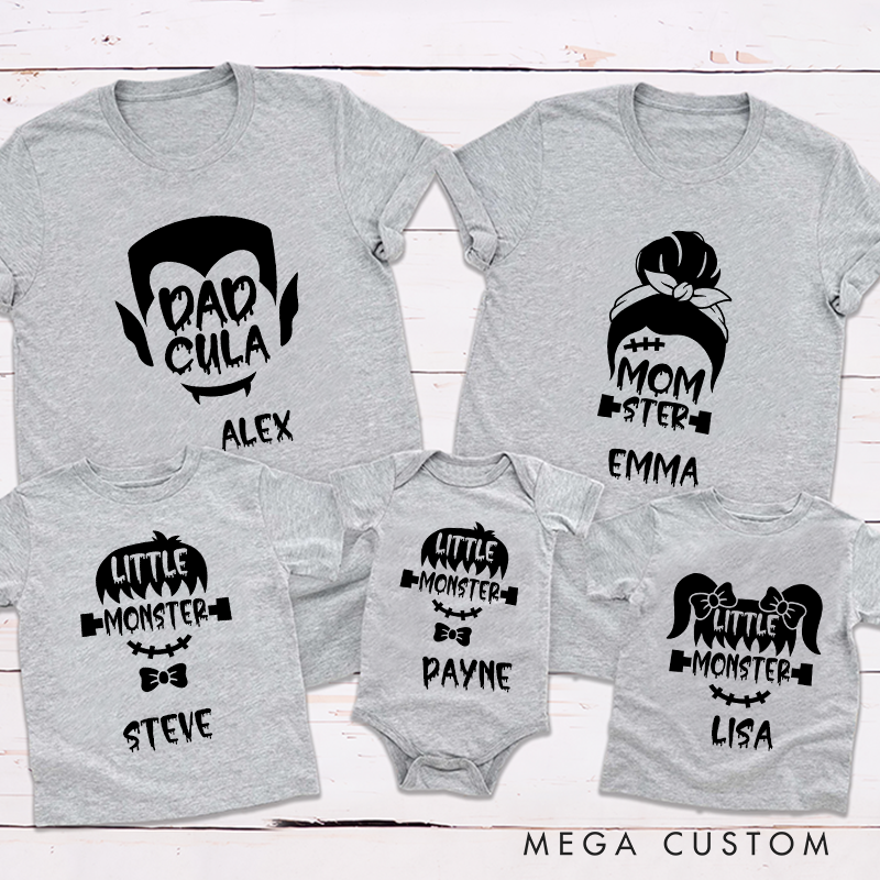 Personalized Family Matching Outfits for a Fun Halloween Experience