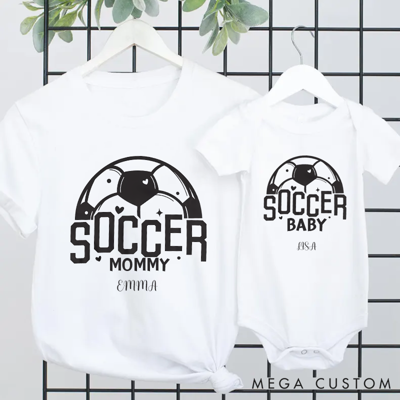 Personalized Family Soccer Matching Outfits for Fun Game Days Together