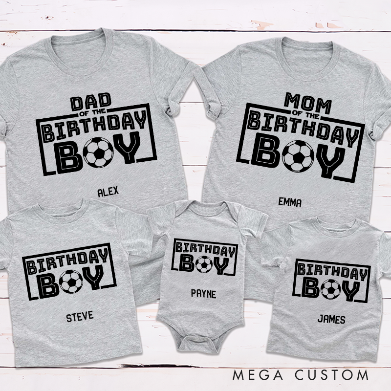 Personalized Soccer Matching Outfits for Family Game Day Excitement