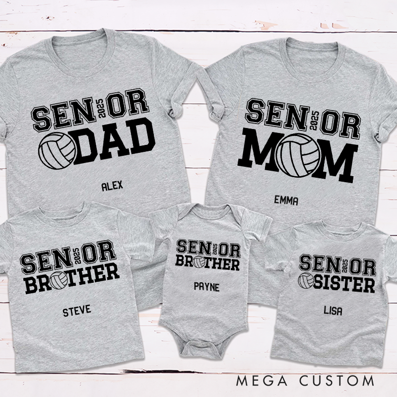 Personalized Volleyball Family Matching Outfits Create Memorable Moments for Your Family