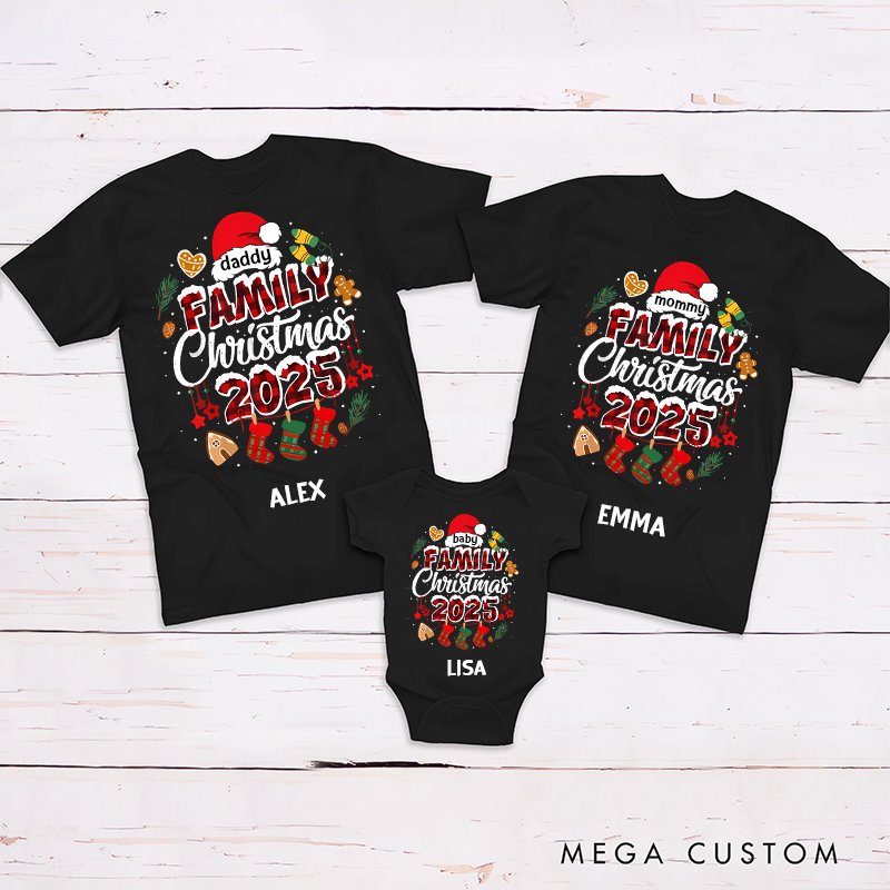 Personalized Family Christmas Matching Outfits to Brighten Up Your Holiday Festivities Together
