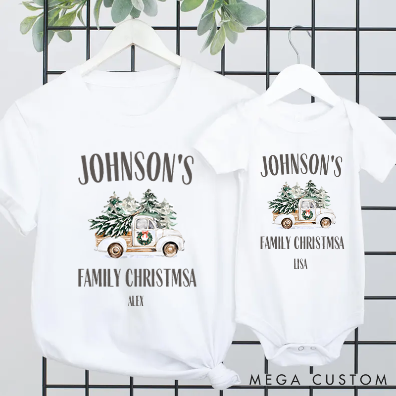 Personalized Joyful Christmas Family Matching Outfits to Celebrate the Most Wonderful Time of the Year