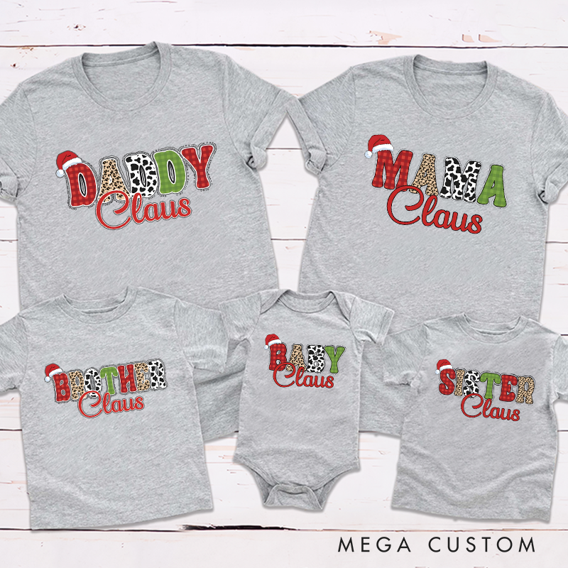 Personalized Family Gathering Christmas Party Theme Family Matching Outfit