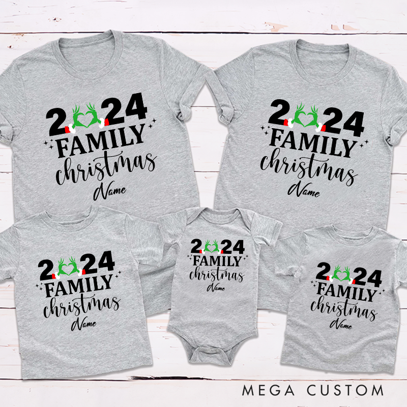Personalized Christmas Gift Happy Family Interesting Design Family Matching Outfit
