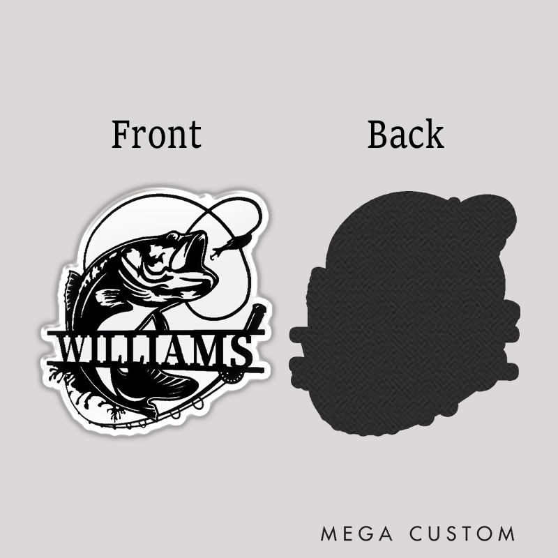 Personalized Fishing Fridge Magnet Custom Fish Fridge Magnet Durable and Decorative Perfect for Tackle Boxes and Fishing Lover Gifts