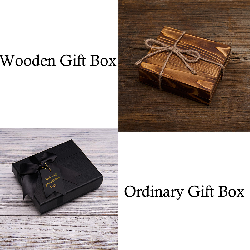 Personalized Engraved Trifold Wallets Mens Leather Wallet 1 2 3 Year Anniversary Gifts Christmas Husband Gift Boyfriend Gift