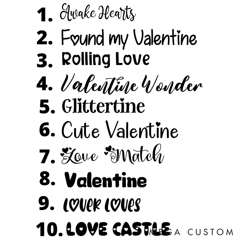 Personalized Valentine’s Tin Mini Mailbox for Kids Custom Name with Heart Design