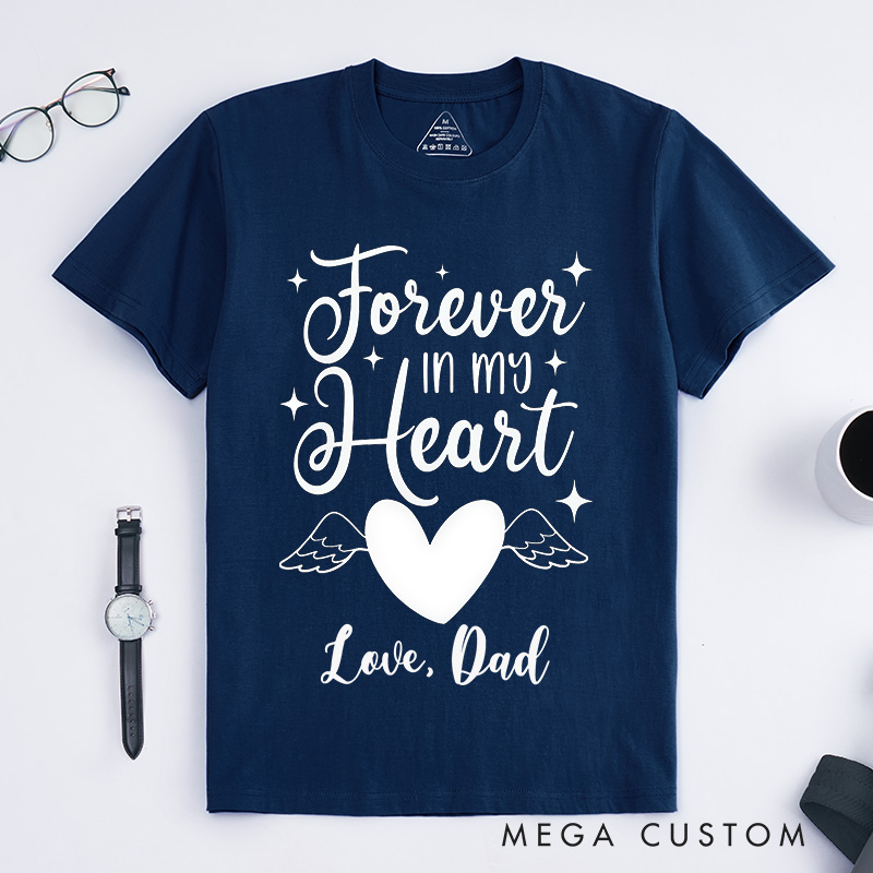 Personalized Memorial Shirt Remembrance Shirt Your Wings Were Ready But Our Hearts Were Not Shirt Sympathy Gift for Loss of A Loved One