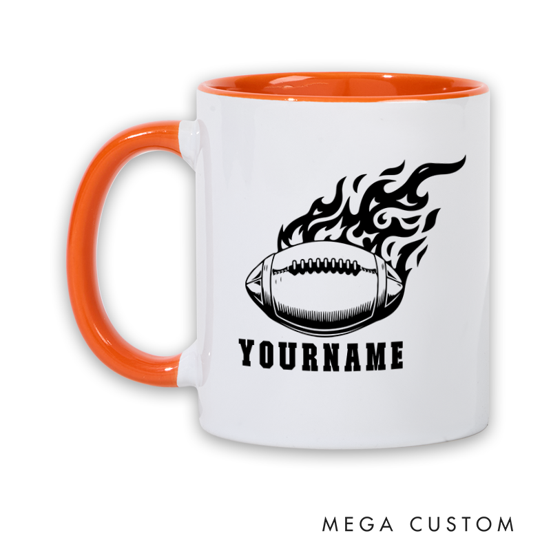 [Copy]Personalized American Football and Rugby with Coach Title and Costom Name Design