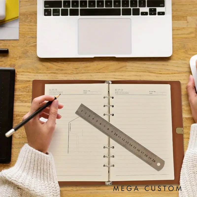 Personalized Cross Prayer Journal Leather A6 Prayer Bible Notebook Religious Journal with Name Christmas Gift for Christian