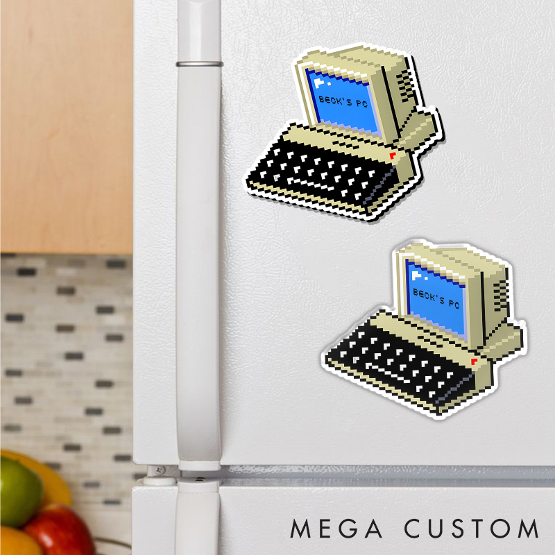 Personalized Computer Lover Refrigerator Magnets Programmer Technology Lover Magnets Gift for Nerd Geek 