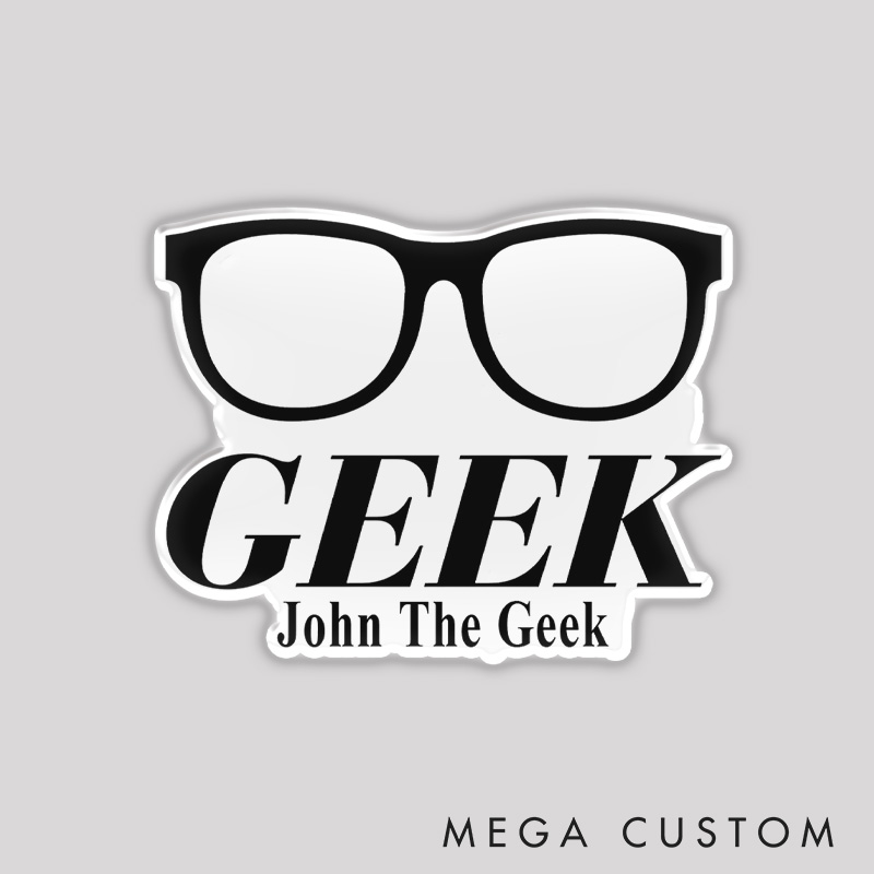 Personalized Geek Mode Refrigerator Magnets Programmer Computer Technology Lover Magnets Gift for Nerd Geek  