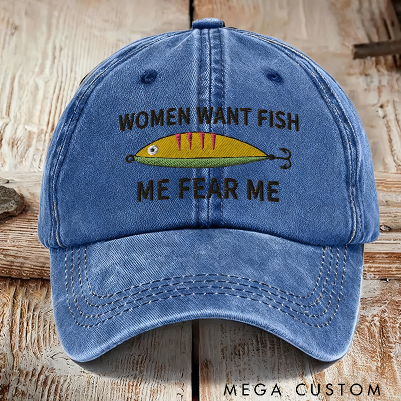 Personalized Funny Embroidered Fishing Hat Fishing Hat Baseball Cap Outdoor Camping Hat Perfect Gift for Fishing Lover and Outdoor Adventure