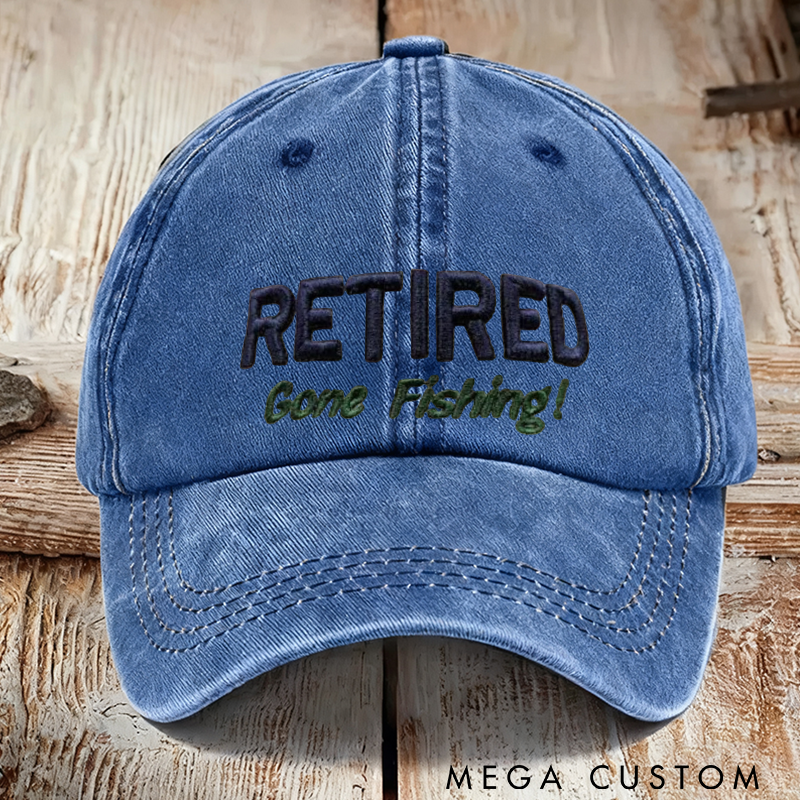Personalized Embroidered Fishing Hat Durable Cap for Fishing Lover Perfect for Outdoor Adventure and Fishing Gift