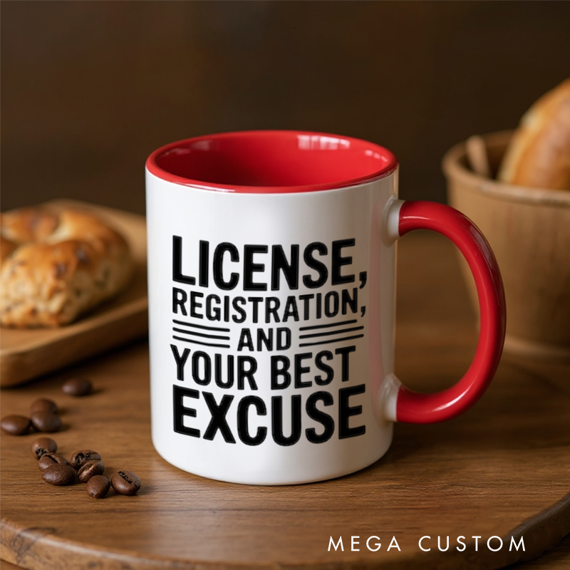 Personalized Police Officer Mug Custom Name Funny Quote Gift for Police Officers