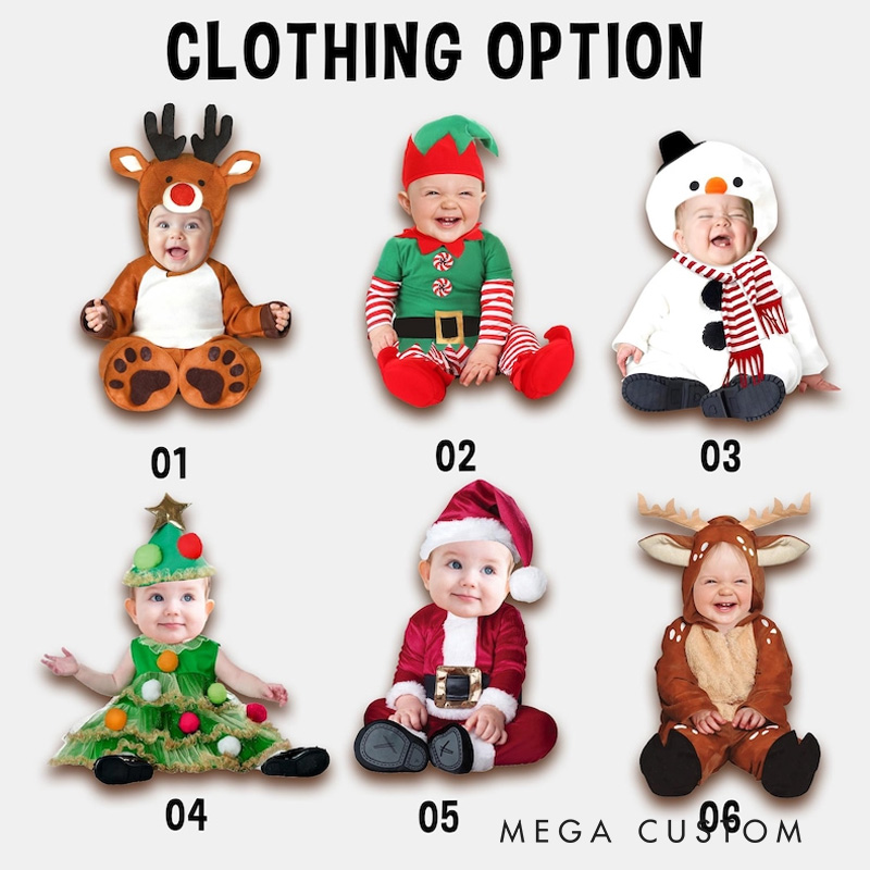 Personalized Cute Kids Character Initial Letter Cookie Style Custom Name Holiday Decoration Festive Gift Keepsake Christmas Ornament