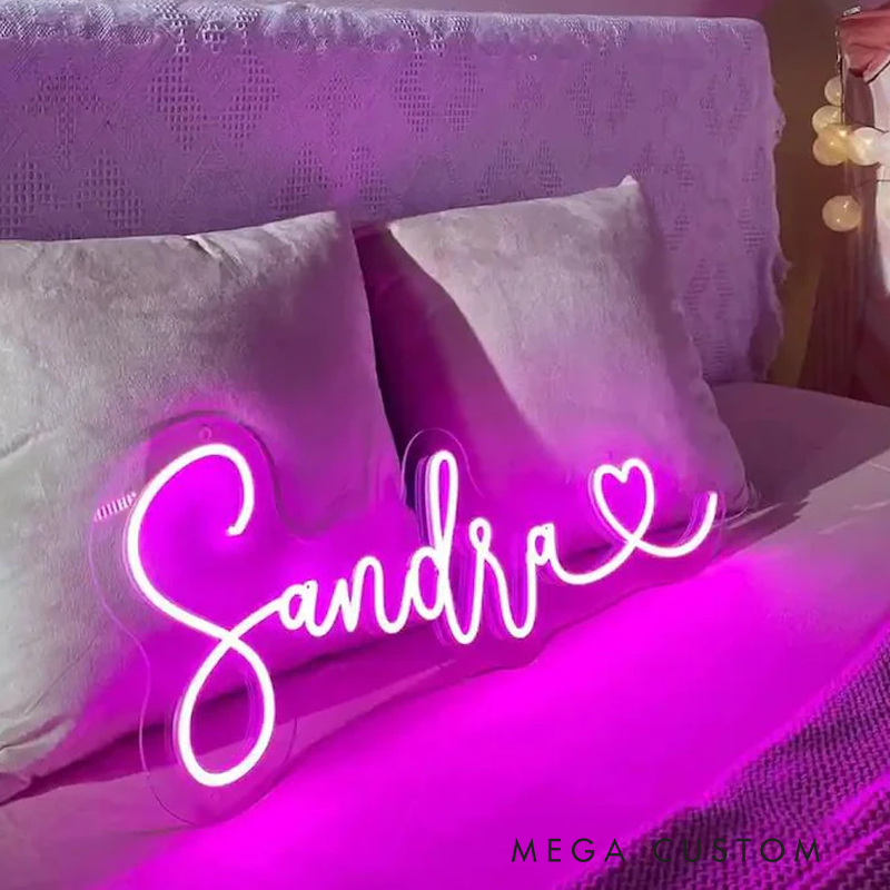 Personalized Neon Sign Last Name Neon Sign LED Neon Sign Neon Sign Light Neon Bedroom Sign Neon Sign Bar Wedding Sign Birthday Gift Gift for Her